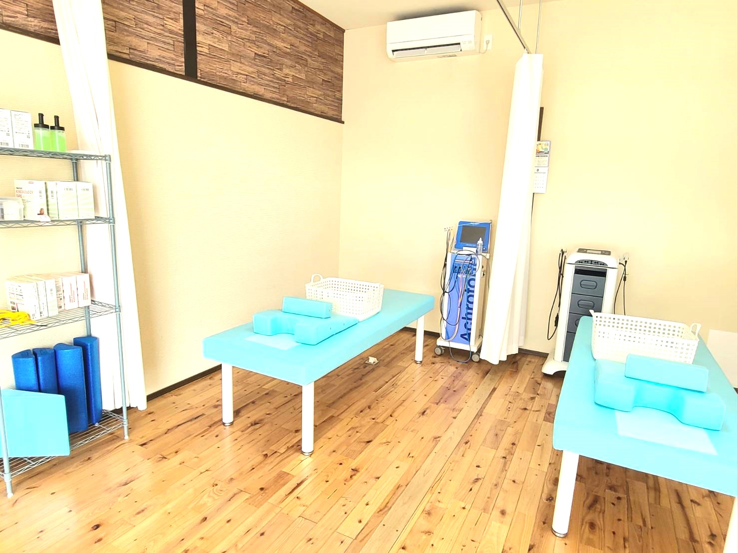 接骨院の受付の写真